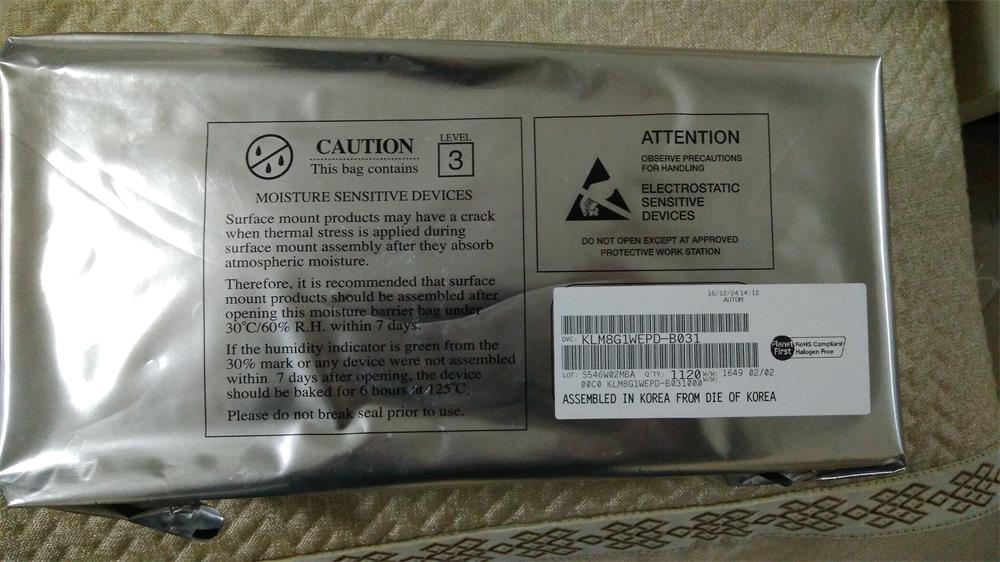 KLM8G1WEPD-B031 SAMSUNG(图1)